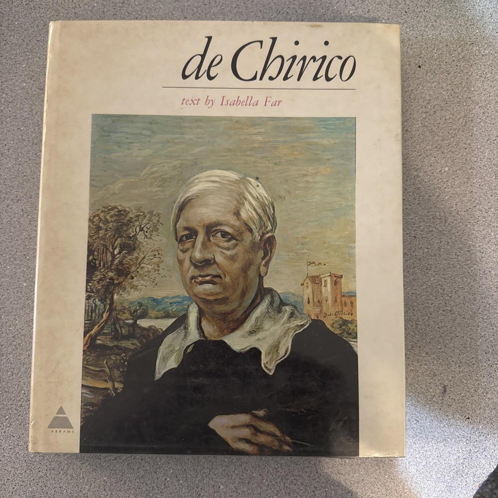 DE CHIRICO (THE  ARTIST) TEXT  BY ISABELLA FAR CHIRICO HARDCOVER WITH SLEEVE